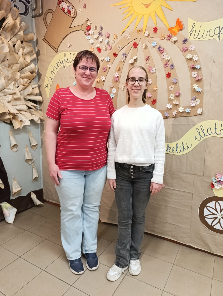 Vas vármegyei német nyelvi versenyen Asbóth Júlia 6.helyezést ért el