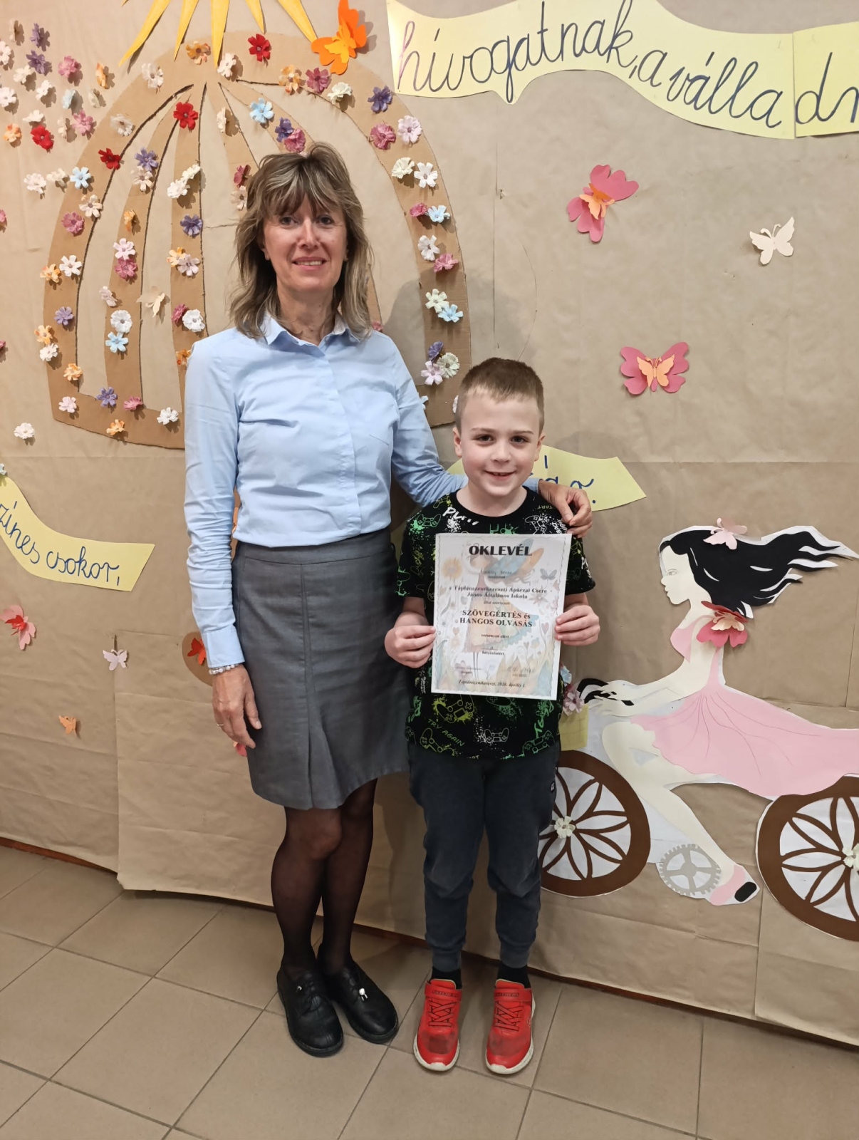 Táplánszentkereszten az Apáczai olvasás- és képzőművészeti versenyen szép eredményeket értek el alsó tagozatos tanulóink.