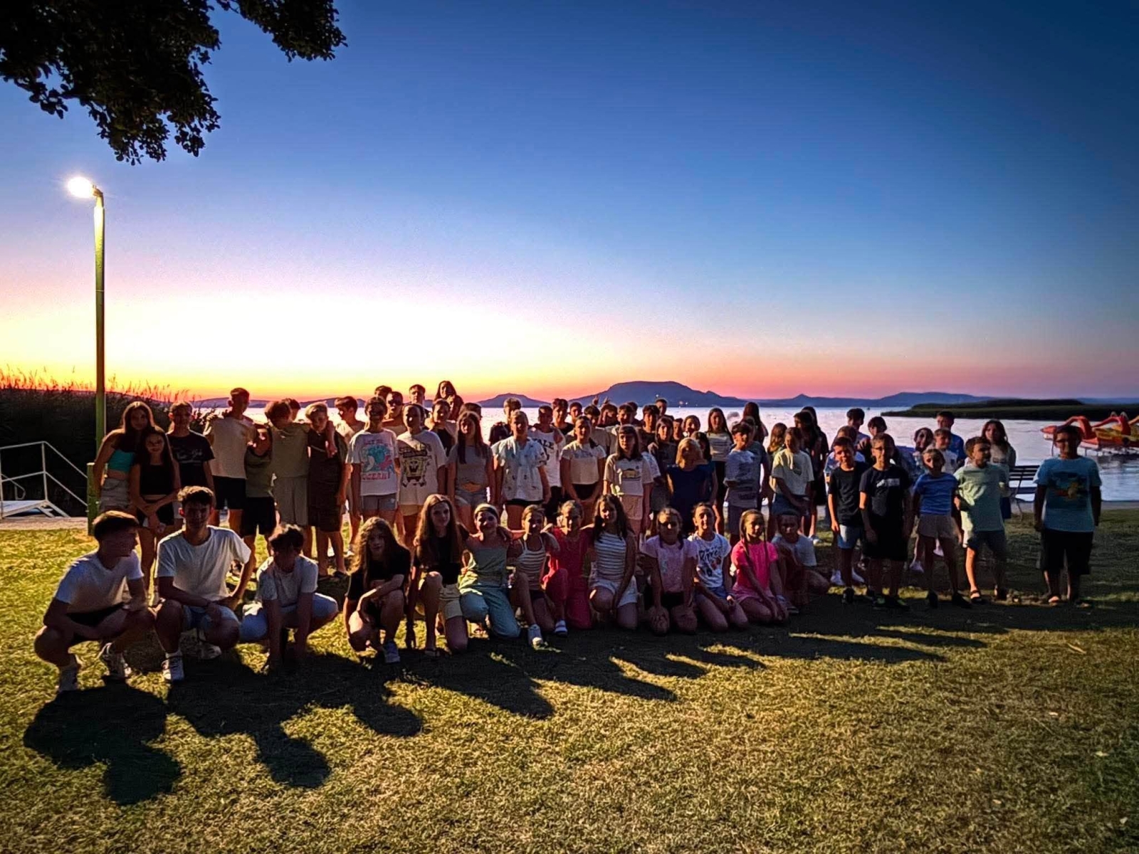 Balatonfenyvesen táboroztunk! 