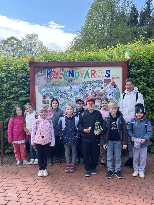 Kincskereső Alapítvány jutalomkirándulása 1-2.évfolyamon